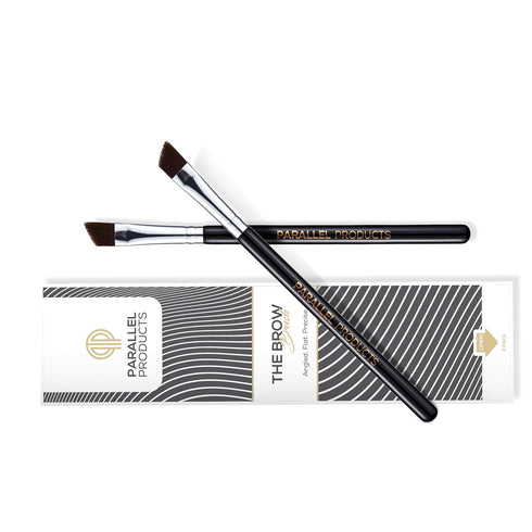 Parallel Products The BROW Brush - Premium Angled Eyebrow Brush (2 Pack) for Makeup, Gel, and Tint