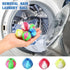 Blulu 12 Pieces Pet Hair Remover for Laundry Dryer Balls Reusable Washing Machine Hair Catcher Pet Dog Cat Hair Catcher Lint Remover (Stylish Color)