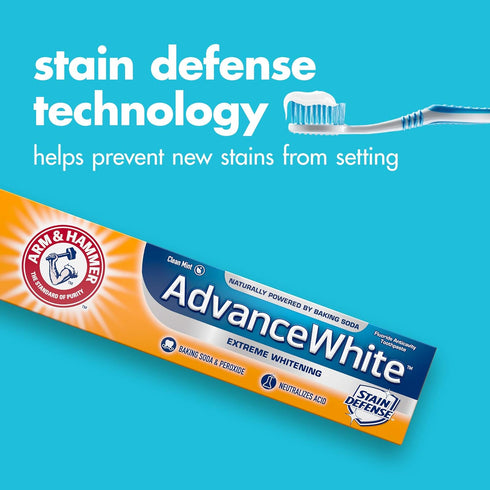 HAMMER 4.3 oz. (Packaging 6) ARM & Advance White Extreme Whitening Toothpaste