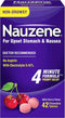 Nauzene Upset Stomach & Nausea Chewable Tablets - Wild Cherry Flavor, 42 Count