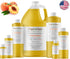 Peach Fantasy Fragrance Oil 8 fl. oz. Scented Oil for DIY Soap Making, Candles, Bath Bombs, Body Butters. Used in Aromatherapy Diffusers, Burners and Warmers. Add to Lotions and Creams.