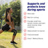 Neo-G Knee Compression Sleeve for Sports - Breathable, Lightweight, Elastic Knee Sleeve for running, Compression Knee