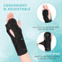 2 Pack Night Wrist Sleep Support Brace, Adjustable Compression Splint for Carpal Tunnel Tendonitis Pain Relief