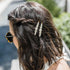 Pearl Hair Clips for Women/Girls, 6PCS Strong Hold Large Claw Clips for Thick/Thin Hair Accessories