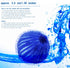 Blulu 30 Pieces Pet Hair Remover for Laundry - Reusable Dryer Balls, Lint Remover for Pet Hair (Light Blue, Blue, Grey,