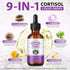 QZFICNJY 10 1 2 Fl.Oz Cortisol Supplements for Women & Men, Cortisol Reducer In Cortisol Detox Liquid Drops
