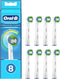 Oral-B Braun Precision Clean Toothbrush Heads | Cleanmaximiser Bristles | Pack of 8 in Letterbox Packaging