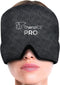 TheraICE Migraine Relief Cap PRO, Headache Relief Cap, Ice Face Mask, Cold Compress Head Wrap for Tension Headache