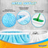 KEEPOW 10 Pack Reusable Microfiber Mop Pads for Swiffer Sweeper Mop - Washable Wet Pad Refills for Hardwood Floor