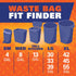 RFPE27744 30Gal - Hefty Easy Flaps LGE Trash Bags