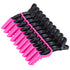 HH&LL Hair Clips for Women - Professional Quality Alligator Styling Sectioning Clips, 10 Pack (Rose Red)