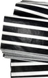 Premium Tissue Paper, Black & White Stripes, 20 X 30-24 Sheet