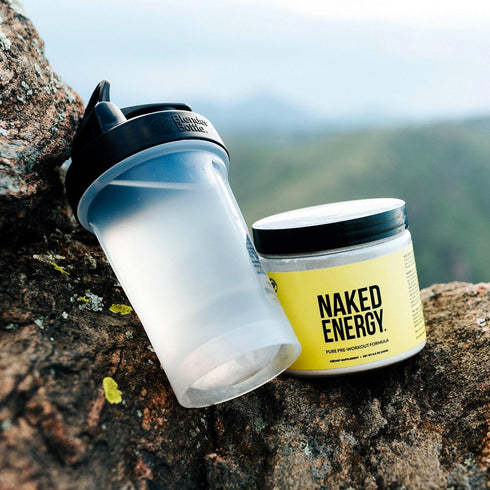 NAKED Energy - Pure Pre Workout Powder for Men and Women, Vegan, Unflavored, 50 Servings