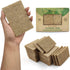 Biodegradable Scrubbing Pads for Dishes - 24 Pack Coconut Fiber Non Scratch Scouring Pads for Pots and Pans