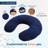 SunnyBay Microwave Heating Pad, Microwavable Heated Neck Pillow for Moist Hot Therapy, Navy Blue, 12"X12"X2", 2.5 lbs