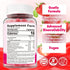 Vegan Iron Filled Gummies for Women, Non Constipating High Absorption 26mg Gentle Bisglycinate Iron w/Vitamin C, Folate, Beet Root, B12 for Iron Deficiency & Anemia, Energy, No Rust Taste, 60Cts
