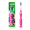 GUM Monsterz Jr Kids’ Toothbrush, Soft Bristled with Suction Cup, For Ages 5+, 2ct