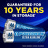 Powermax 60-Count 10-Year Packaging AA Batteries, Ultra Long Lasting Alkaline Battery, Shelf Life, Reclosable
