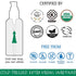 USDA Organic Moringa Oil, Pure Multi-Purpose Face, Body, Hair Oil - Food Grade, Cold Pressed, 3.4 fl oz with Pump