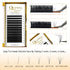QUEWEL Volume Eyelash Extensions - 0.03-0.12mm, C/CC/D/DD Curl, Easy Fan Volume Lashes 2D-20D (0.10C Mix 8-15mm)