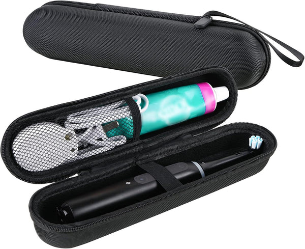 Electric Toothbrush Travel Case, Portable Carrying Bag Compatible with Philips 4100 5100 6100 6500 7500 9300 and Oral-B