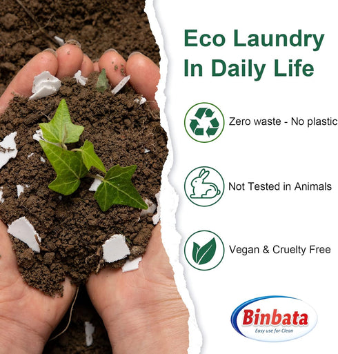 Laundry Detergent Sheets, Up To 128 Loads, Hypoallergenic Eco-Friendly Forest Scent, Biodegradable