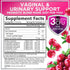Women's Probiotic - Probiotics for Women Gummy for Digestive Health, Vaginal pH, Urinary & Immune Health Support, 3 Billion CFU w/Cranberry, Probiotic & Prebiotic Gummies for Women - 120 Gummies