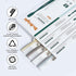 Packaging, 4 Pack DR.BRIGHT Eco-Friendly Toothbrushes, Natural Biodegradable Toothbrushes, Soft Toothbrush for Adults