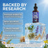 Tongkat Ali Liquid Drops Shilajit, Ashwagandha, Turkesterone, Fadogia Agrestis, Magnesium, Irish Sea Moss, and Zinc