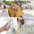 Zannaki Metal Moisture Proof Weekly Pill Organizer, Stackable Aluminum Alloy BPA Free Travel Hiking 7 Day Pill Box Case
