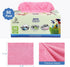 LIVOS 50 Pack Microfiber Cleaning Cloths, 11.5"x11.5", Reusable Edgeless Wipes, Lint Free, Absorbent