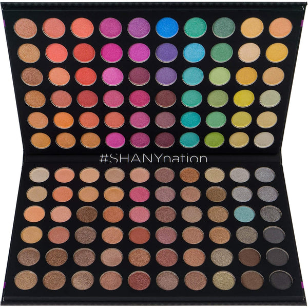 SHANY Ultimate Fusion - 120 Color Highly Pigmented Makeup Palette, Long Lasting Blendable Natural Colors