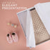 White Gift Tissue Paper - 100 Sheets 15" x 20" for Gift Bags, Bulk White Tissue Packing Paper, Wrapping Sheets