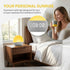 Sunset 30 Sunrise Alarm Clock & White Noise Machine, Effective Alarm Clocks for Deep Sleepers, Bluetooth Speaker Wake