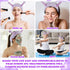 Sibba Face Wash Headband - Purple Snail Headband, Cute Cartoon Coral Fleece for Makeup & Skincare