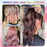 Pink Fairy Hair Tinsel Kit, 48 Inches 1200 Strands with Tools and Instruction, Glitter Tinsel Hair Extensions for Women