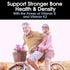 Vitamin D3, K2 Plus, C, E, MCT, Resveratrol, NADH, CoEnzyme Q10 - Supports Bone and Cellular Health - Gluten Free,