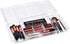 Masirs Expandable Drawer Organizer, Customizable Makeup Vanity Storage Tray for Bathroom, Bedroom & Desk Drawers