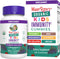 MaryRuth Organics Kids Immune Support Gummies | 60 Count | Vegan, Non-GMO, Gluten Free | Vitamin C, Zinc, Elderberry