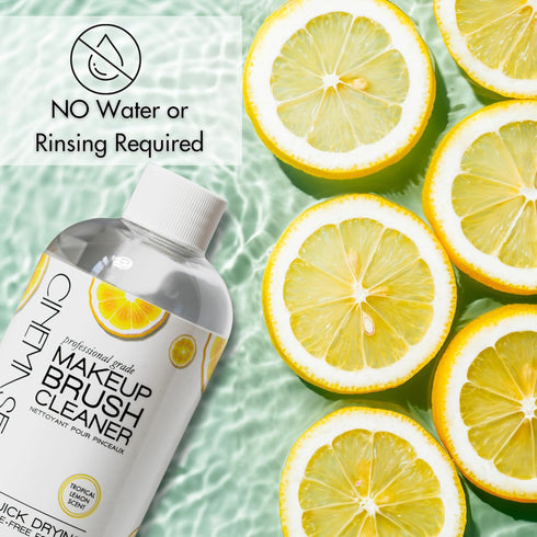 Cinema Secrets Professional Makeup Brush Cleaner, Lemon Scent