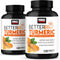 FORCE FACTOR Better Turmeric 2-Pack Joint Support Supplement, HydroCurc Turmeric Curcumin with Black Pepper, 240 Tablets