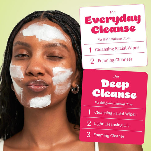 The Face Shop Rice Water Bright Foaming Facial Cleanser - Gentle Face Wash with Ceramide, 300ml, Vegan