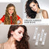 WILLBOND 36 Pieces Cold Wave Rod Hair Perm Rods with Steel Rat Tail Comb for Hairdressing Styling