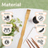 BambooMN 17 Inch Bamboo Wooden Back Scratchers Plus Travel Size Scratcher for Itchy Relief