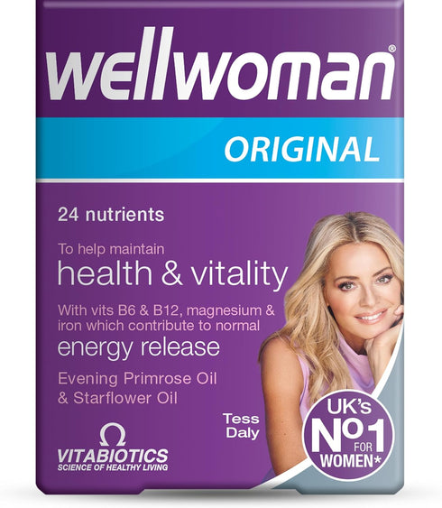 Wellwoman Vitabiotics Advanced Vitamin & Mineral Formula with Evening Primrose & Starflower Oils