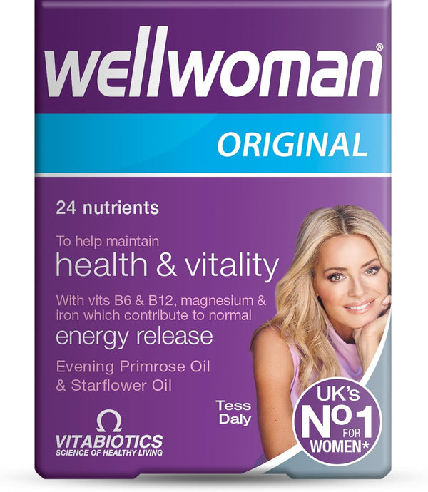 Wellwoman Vitabiotics Advanced Vitamin & Mineral Formula with Evening Primrose & Starflower Oils
