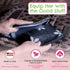 Period Starter Kit, Fashionable and Organic Menstrual Survival Kit for When Aunt Flo Makes a Surprise Visit! (Black)