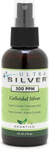 Ultra Silver Colloidal Silver, 500 PPM Fine Mist Spray, 4 Ounce