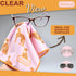 WESERWEF 12" 12", Design Microfiber Glasses Cleaning Cloth Premium Cleaning Cloth for Eyeglasses, Screens, Tablets