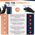Copper Compression Full Finger Arthritis Gloves - Touch Screen Fingertips, 1 Pair, M
